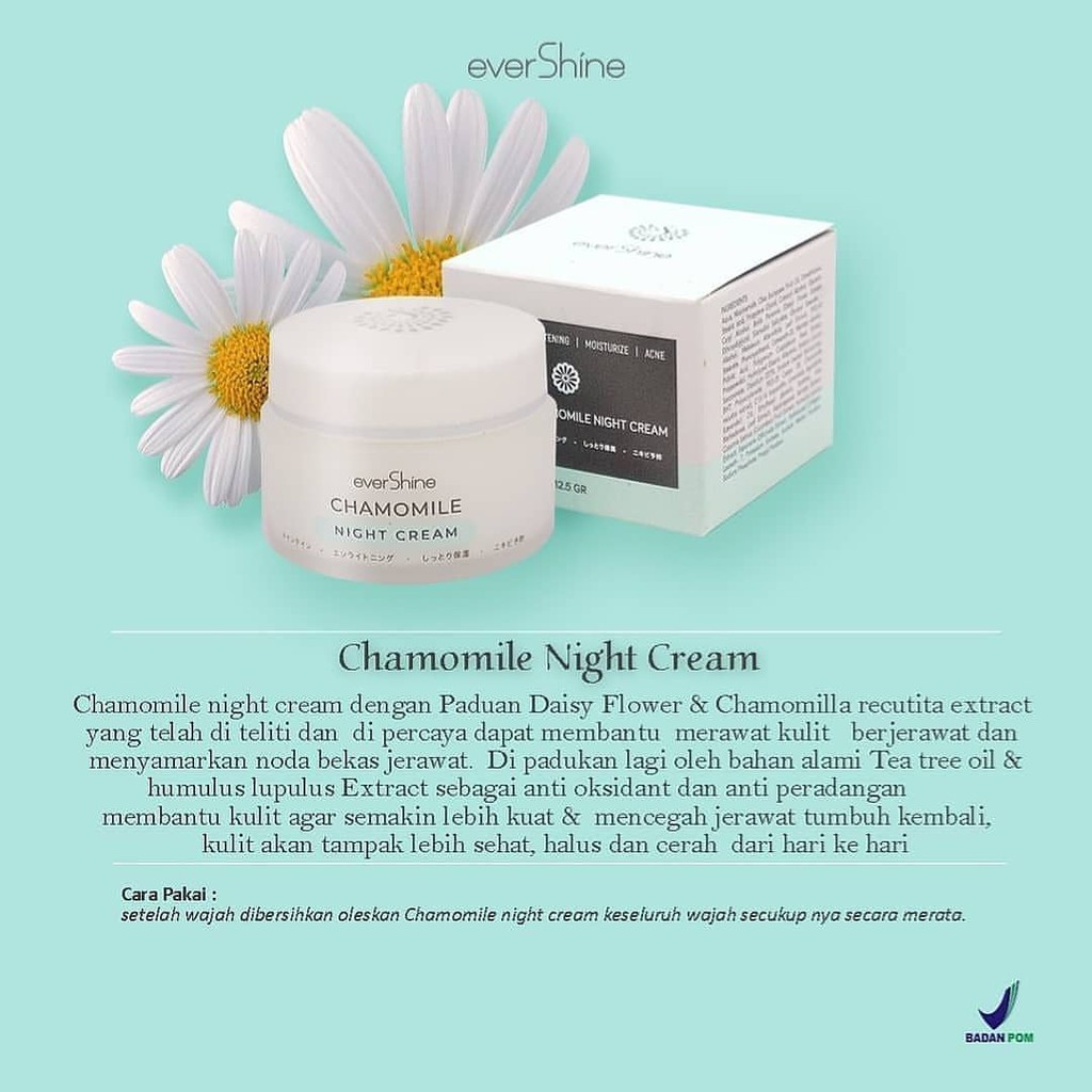 chamomile night cream