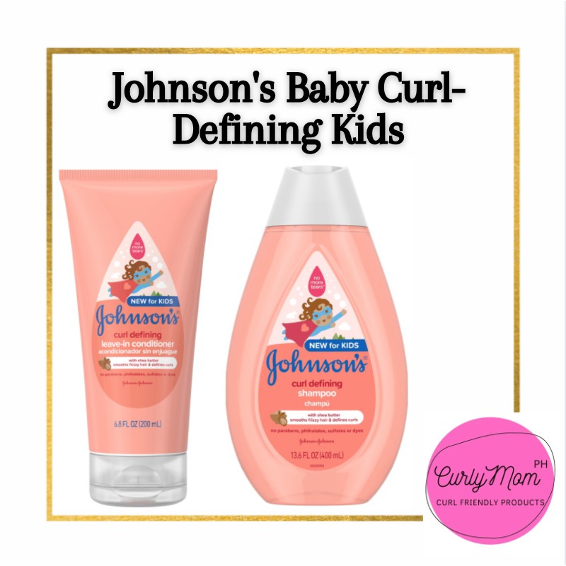 Johnson's Baby Curl-Defining Kids' Shampoo/Leave-In Conditioner ( CGM /  Curly Girl Method ) | Shopee Philippines
