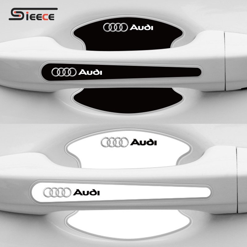 Sieece Car Door Handle Protector Auto Door Bowl Film AntiScratch