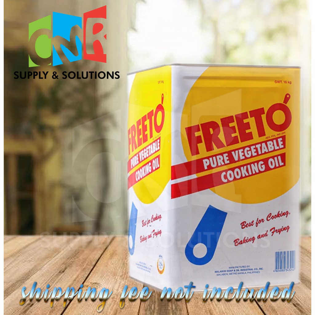 Freeto Vegetable Cooking Oil (PALM) 17LITERS Shopee Philippines