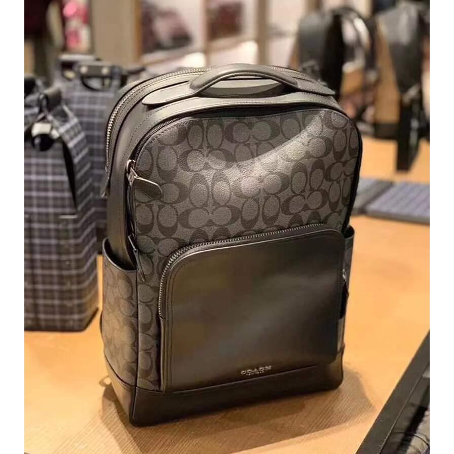 Coach Leather Graham Backpack!! | Shopee Philippines
