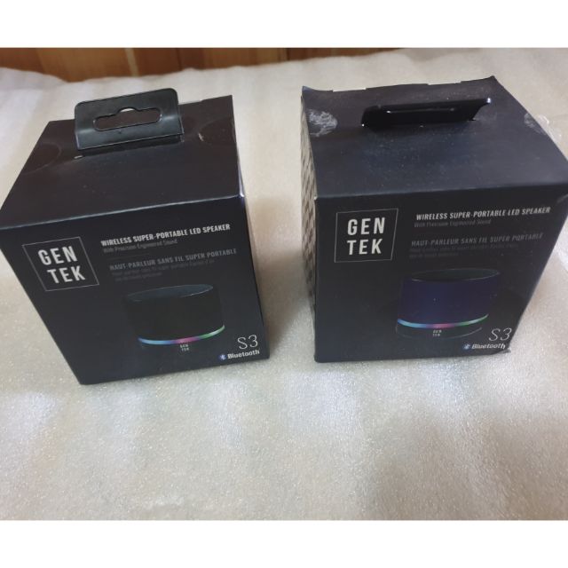 gen tek wireless super portable led speaker
