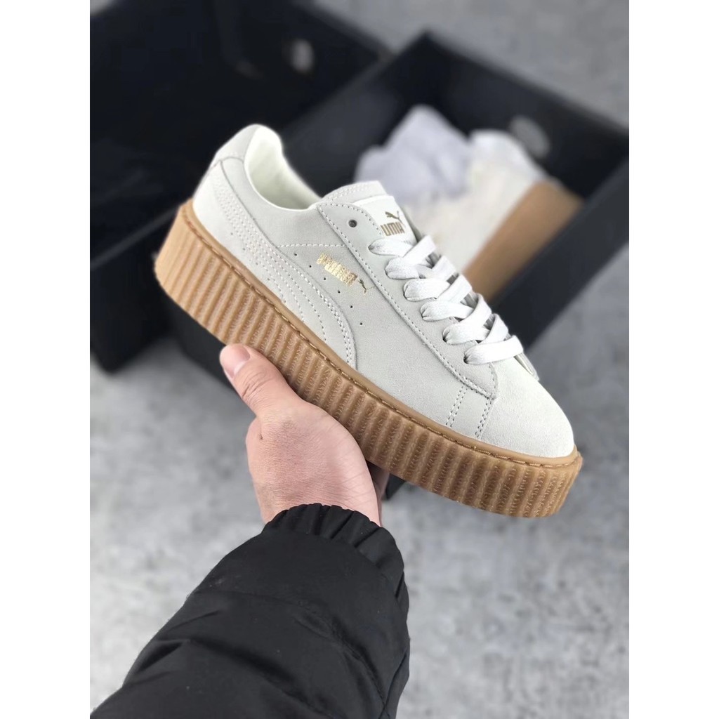 puma fenty creepers grey