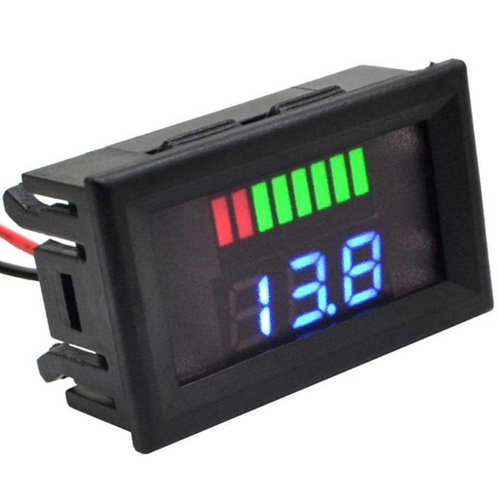 12v60v Led Car Voltmeter Digital Meter Voltage Gauge Battery X3E0 I4J0