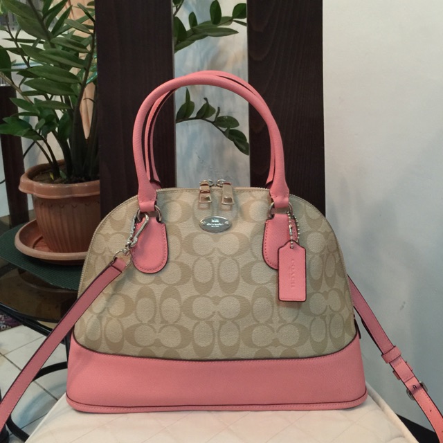 coach cora domed satchel