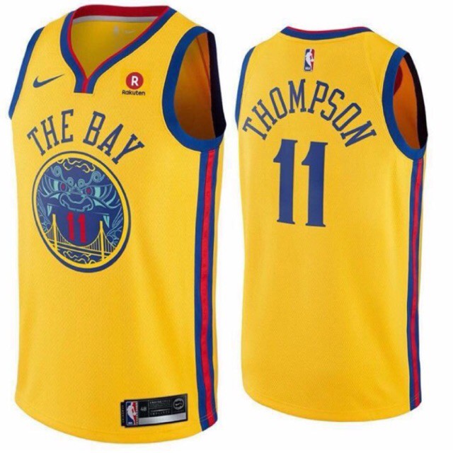 cod nike Golden state #11 THOMPSON NBA 