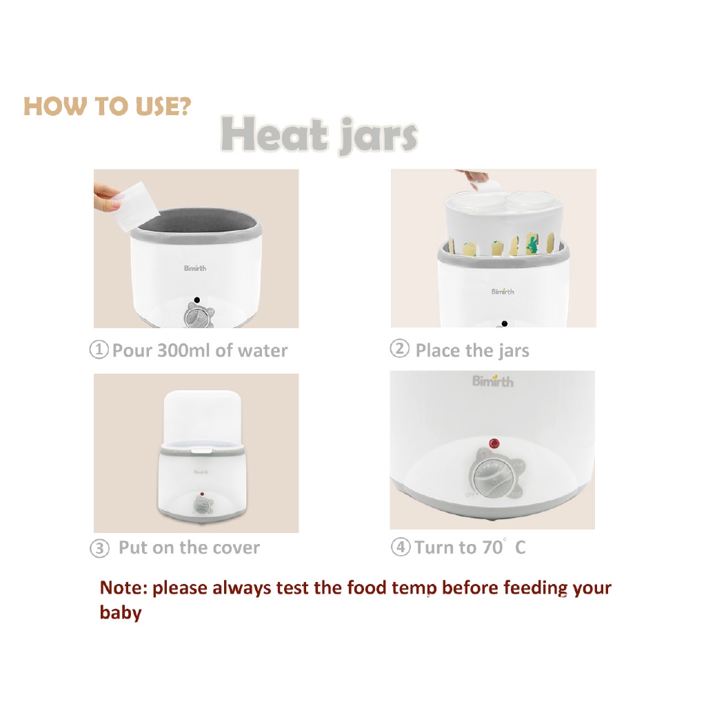 bimirth bottle warmer