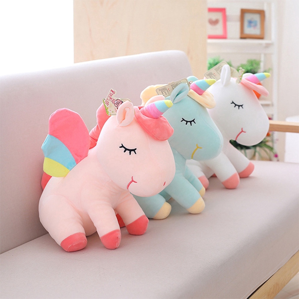 Unicorn Plush Toy Cute Animal Doll 