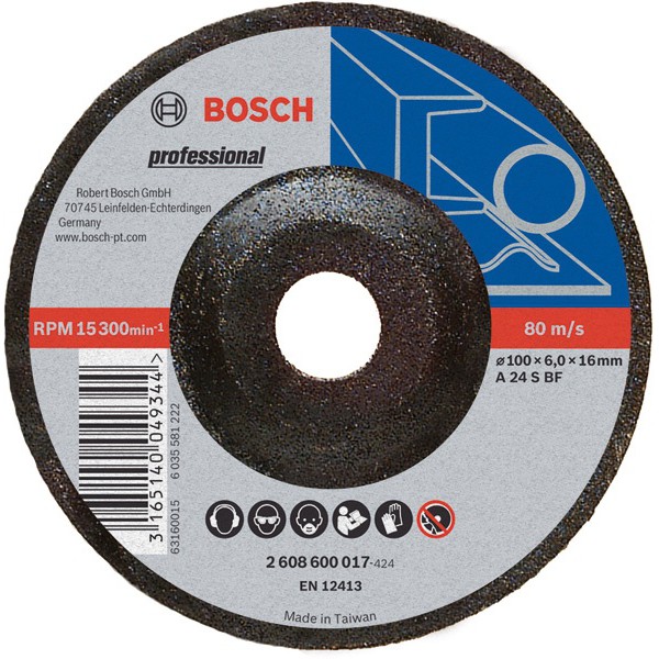 Bosch 4" Grinding Disc (metal) Shopee Philippines