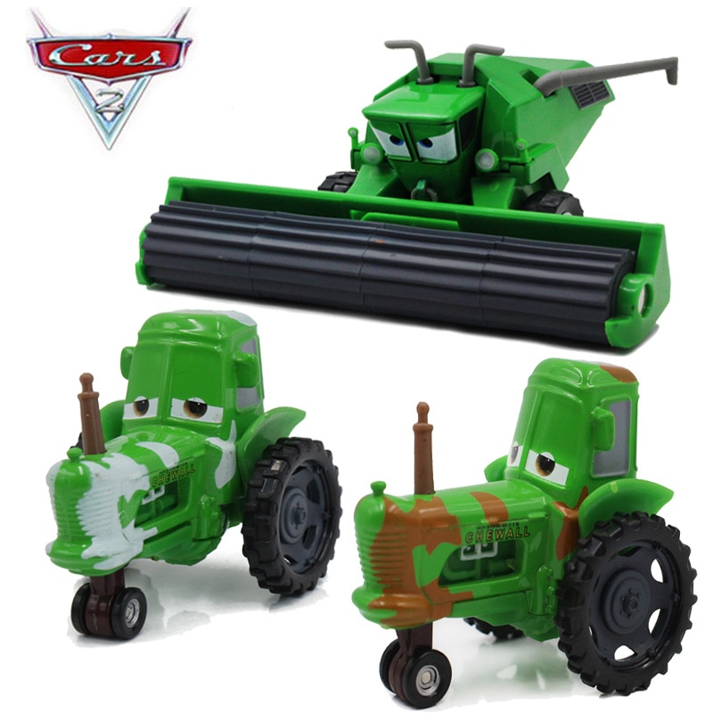 lightning mcqueen green car
