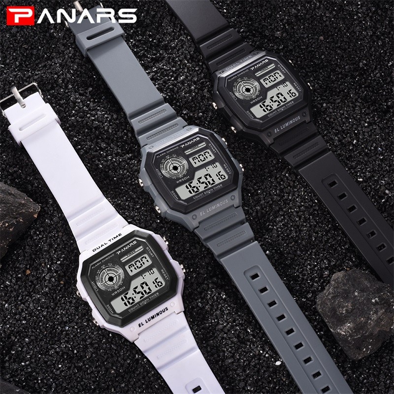 el luminous watch dual time