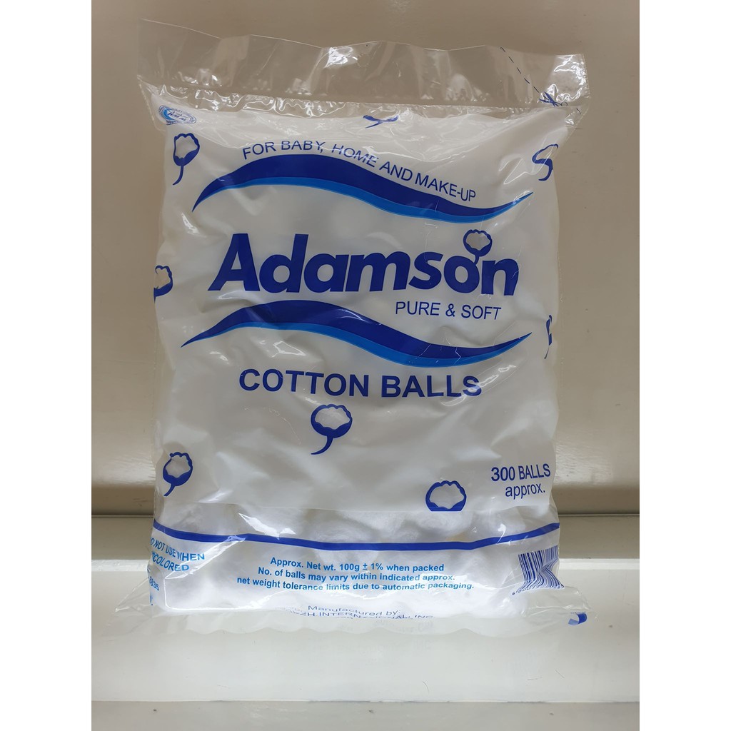 Adamson Cotton Balls 300 Balls Shopee Philippines