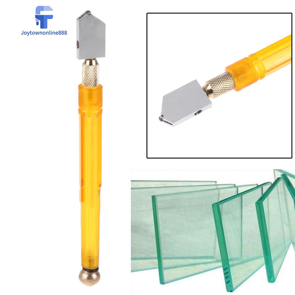 JOE-Single Diamond Cutter Hard Alloy Glass Cutter DIY Tile Mirror Cutting Tool