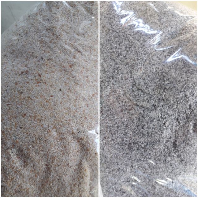 White Aquarium Fine Sand Semi Black Fine Sand 1kg Shopee Philippines