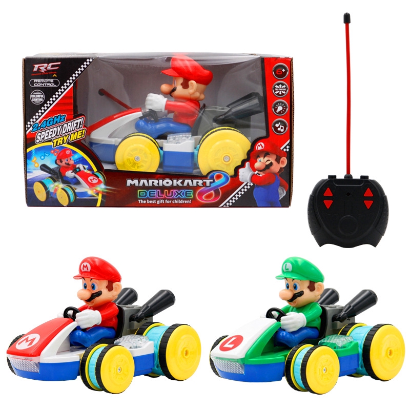 super mario remote controlled kart