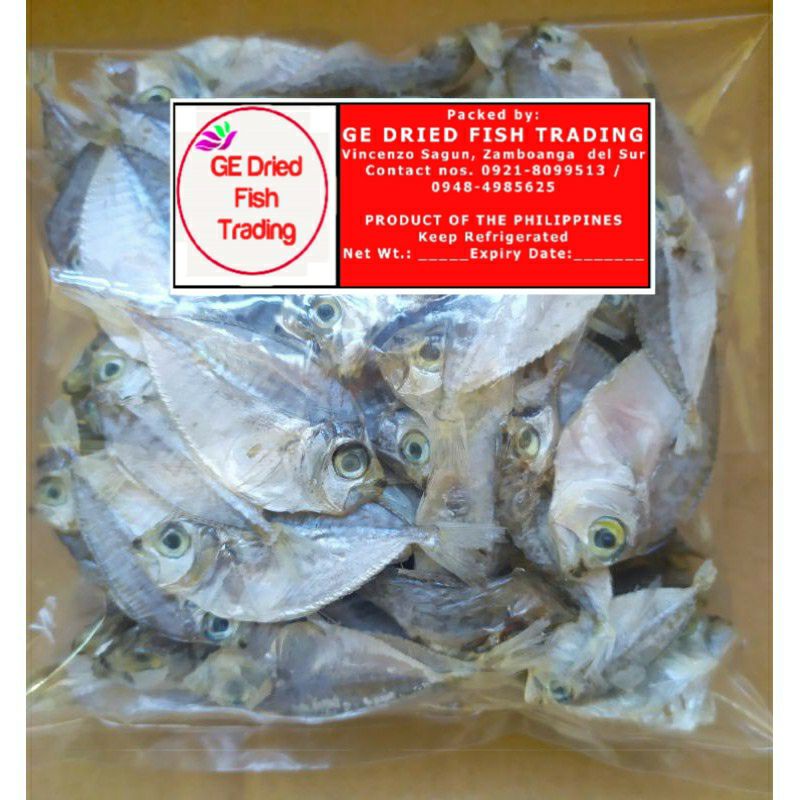 500 Grams Small Size Sapsap Dried Fish From Zamboanga | Shopee Philippines