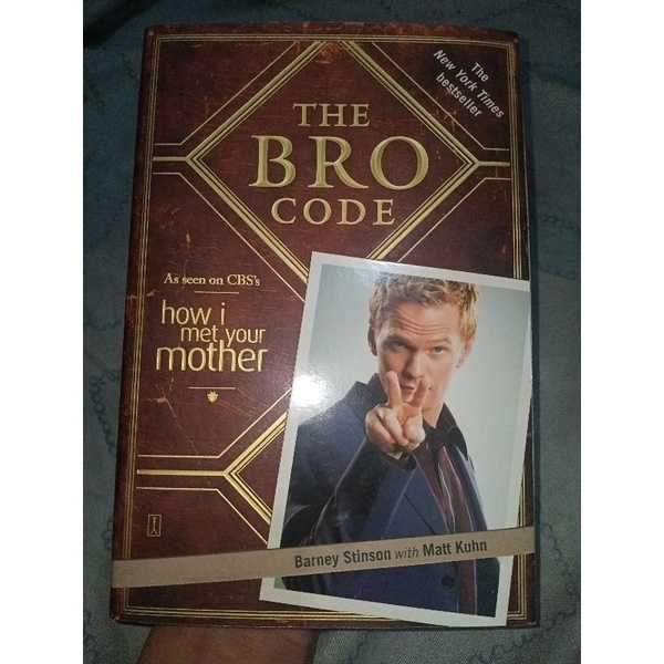 The Bro Code By Barney Stinson With Matt Kuhn Shopee Philippines   94a46d0c4c156738ea230398805be0bf