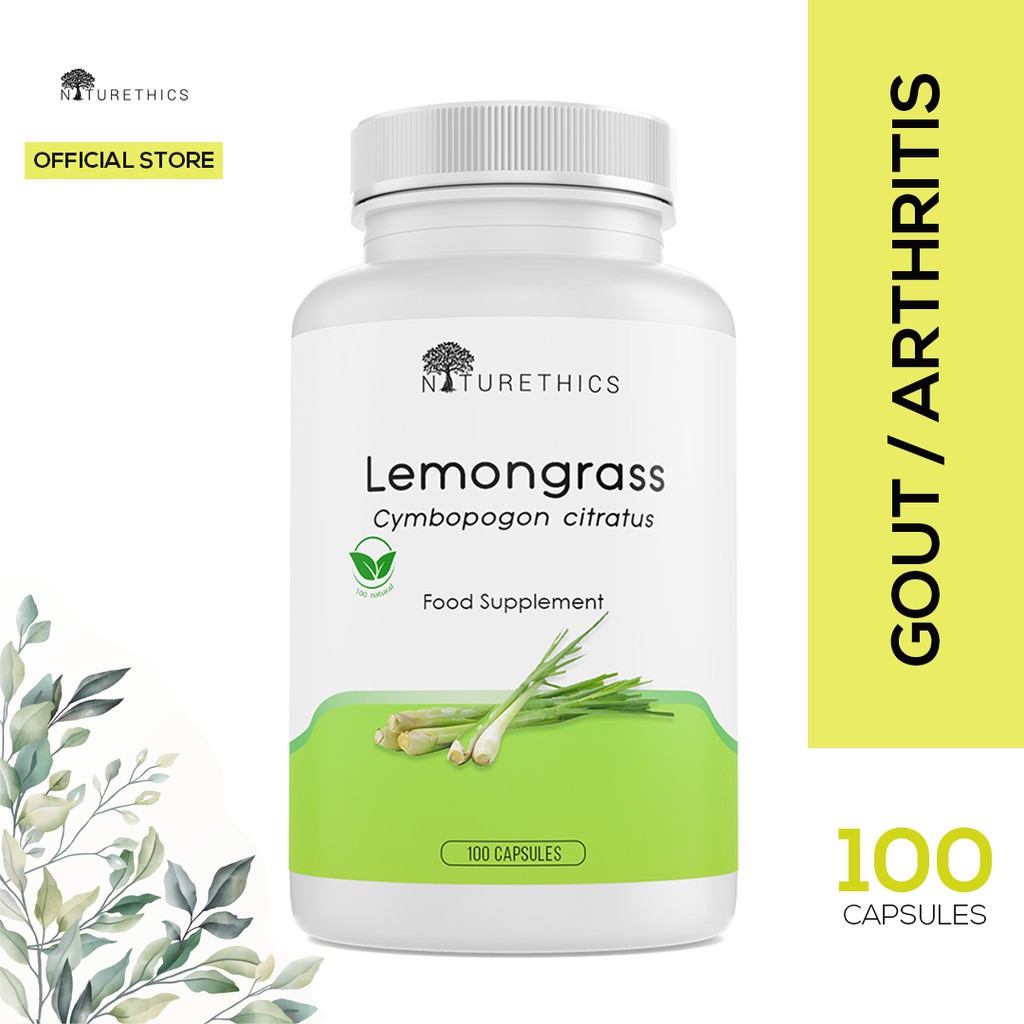 Naturethics Lemongrass Pure All Natural Organic Herbal Supplement 100
