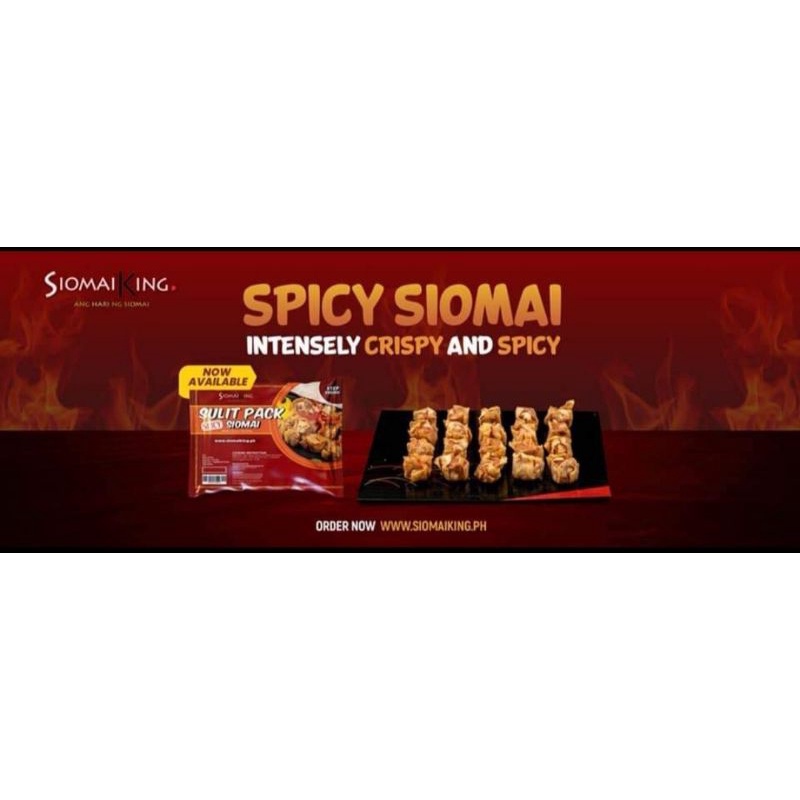 Spicy Siomai King Sulit Pack 40pcs Pack Frozen Shopee Philippines