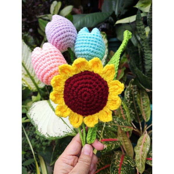 Flower Bouquet (crochet) Shopee Philippines