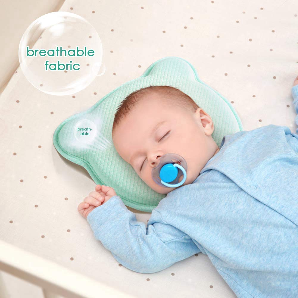 newborn baby head shaping pillow