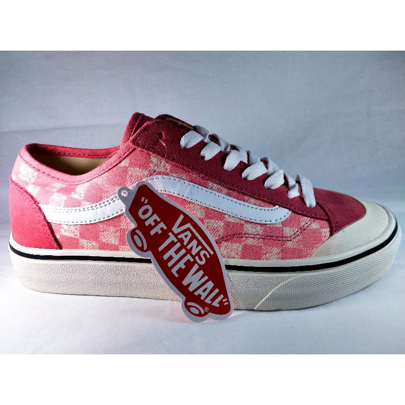 pink old skool vans