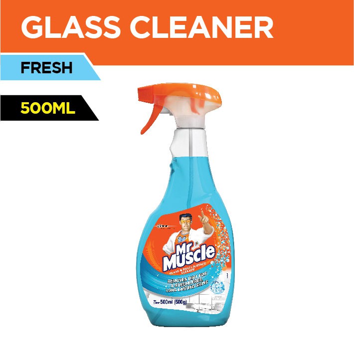 Mr. Muscle Glass and MultiSurface Cleaner 500ml Fresh Fragrance