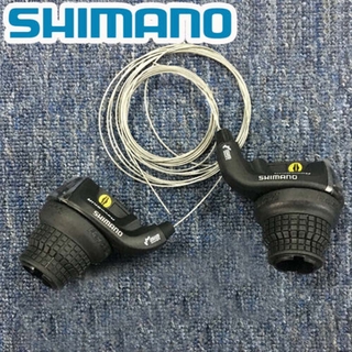 For Shimano RevoShift SL-RS35 Twist Grip Shifter 3x7-21 Speed MTB Bike Shifters