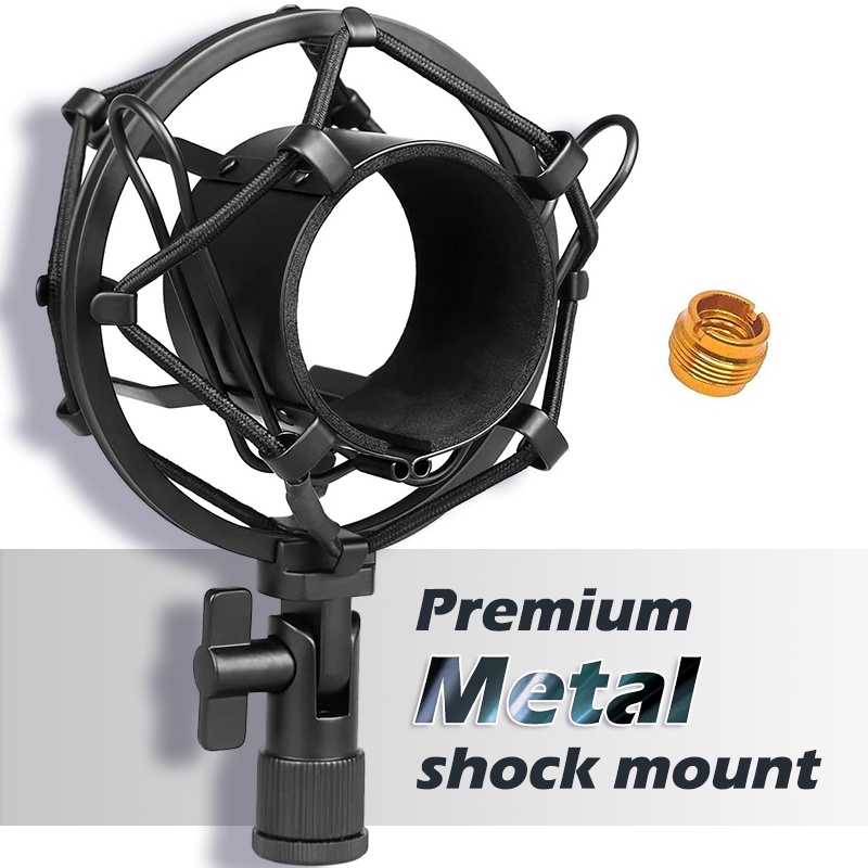 High quality metal shock mount Microphone Shock Mount for Large Diameter Studio Condenser Mic
