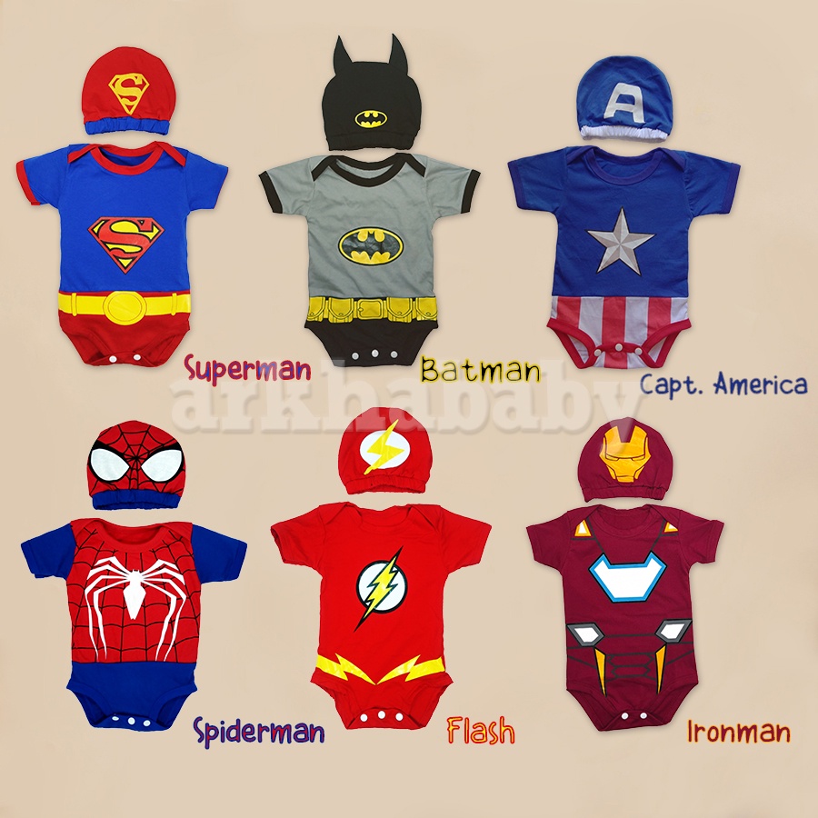 Baby Clothes JUMPER Baby HERO / Short Sleeve Baby Clothes #7