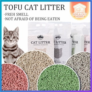 Tofu Cat Litter Bentonite cat litter Mixed cat litter Sand 6L Food Grade Plant Tofu Residue Made