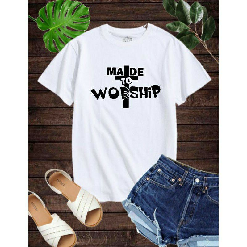 Christian Shirt Drifit- Made To Worship Men/Woman Unisex Design ...