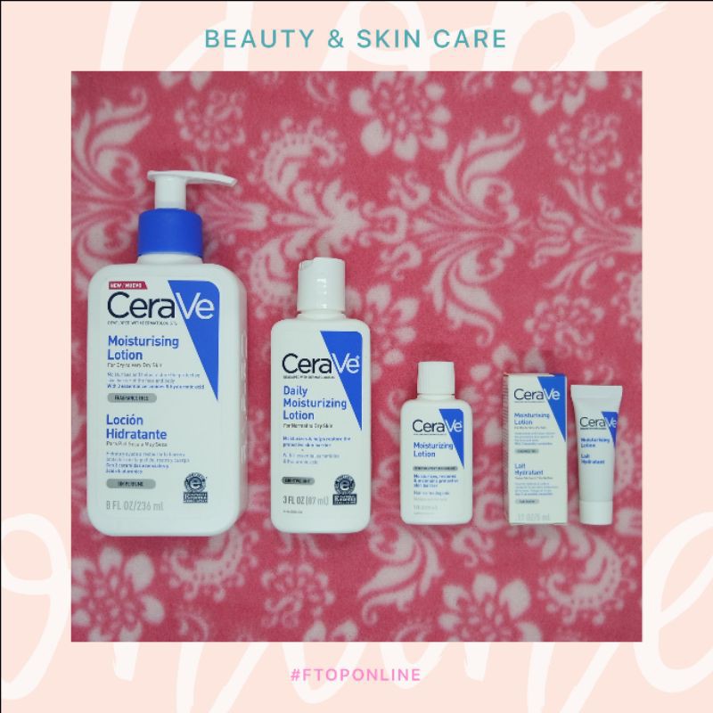 cerave daily moisturizing lotion shopee