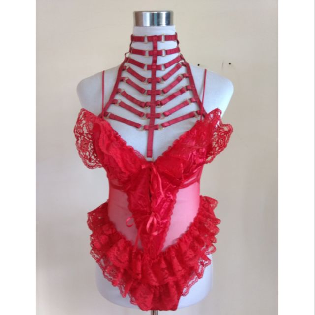 red lingere