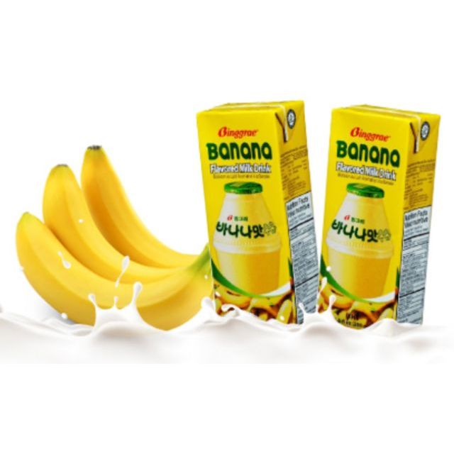 BANANA flavored Milk Drink 6pcs Shopee Philippines