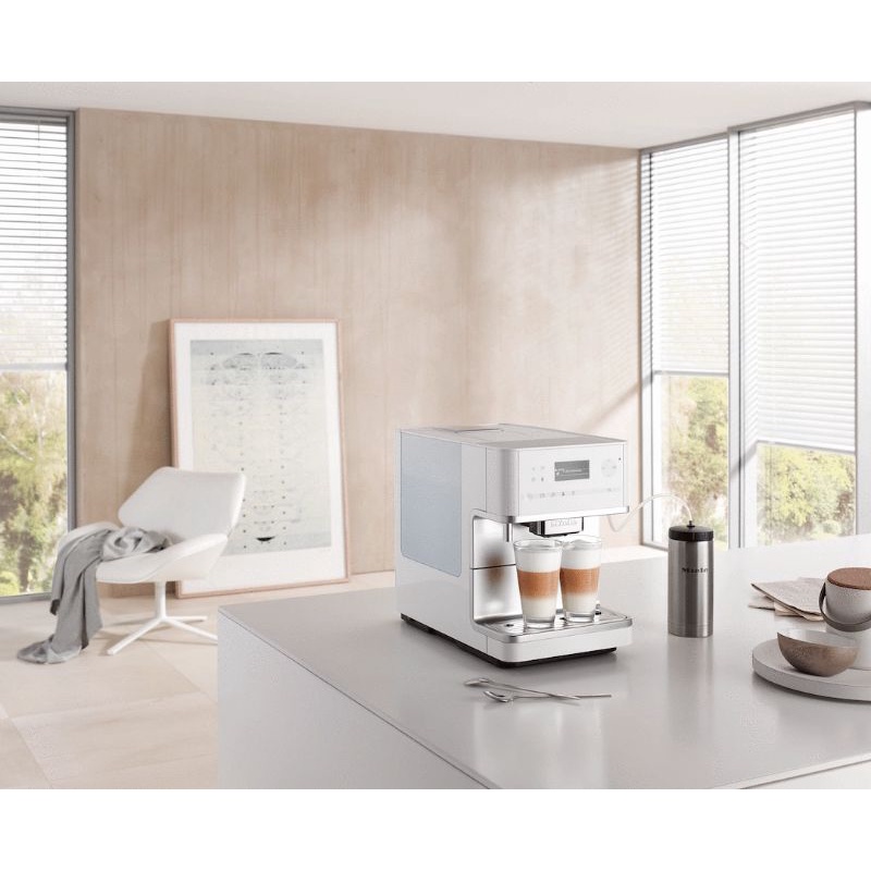 Miele CM6350 Countertop Coffee Machine, Lotus White Shopee Philippines