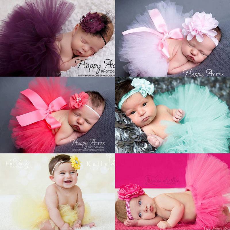 baby tutu and headband