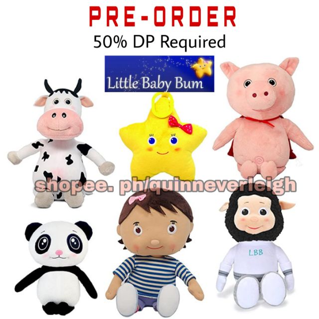 little baby bum plush