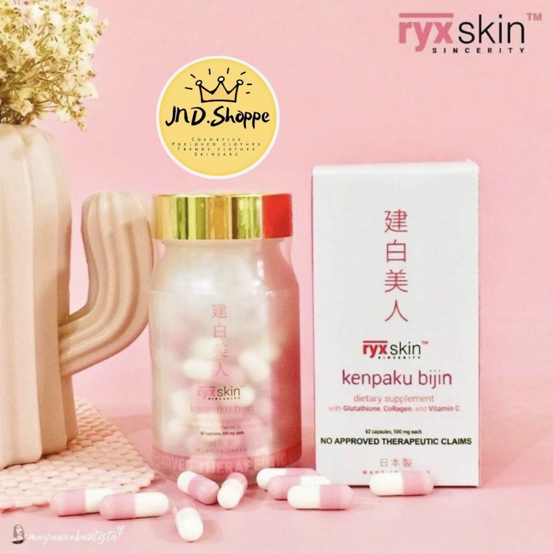 RYX SKIN KENPAKU BIJIN GLUTATHIONE | Shopee Philippines