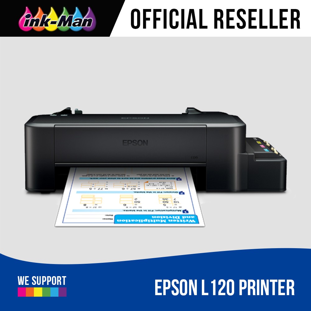 Epson L120 Ink Tank Printer Shopee Philippines 7550