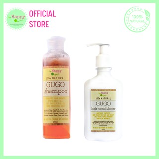 The Happy Organics-Gugo Bark Shampoo + Conditioner Hair Grower Set|Anti-Hairfall|Hair Strengthening