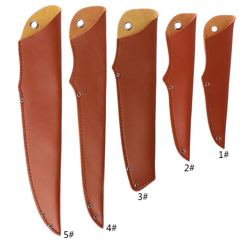 PU Faux Leather Universal Knife Sheath Family Portable Fruit Knife