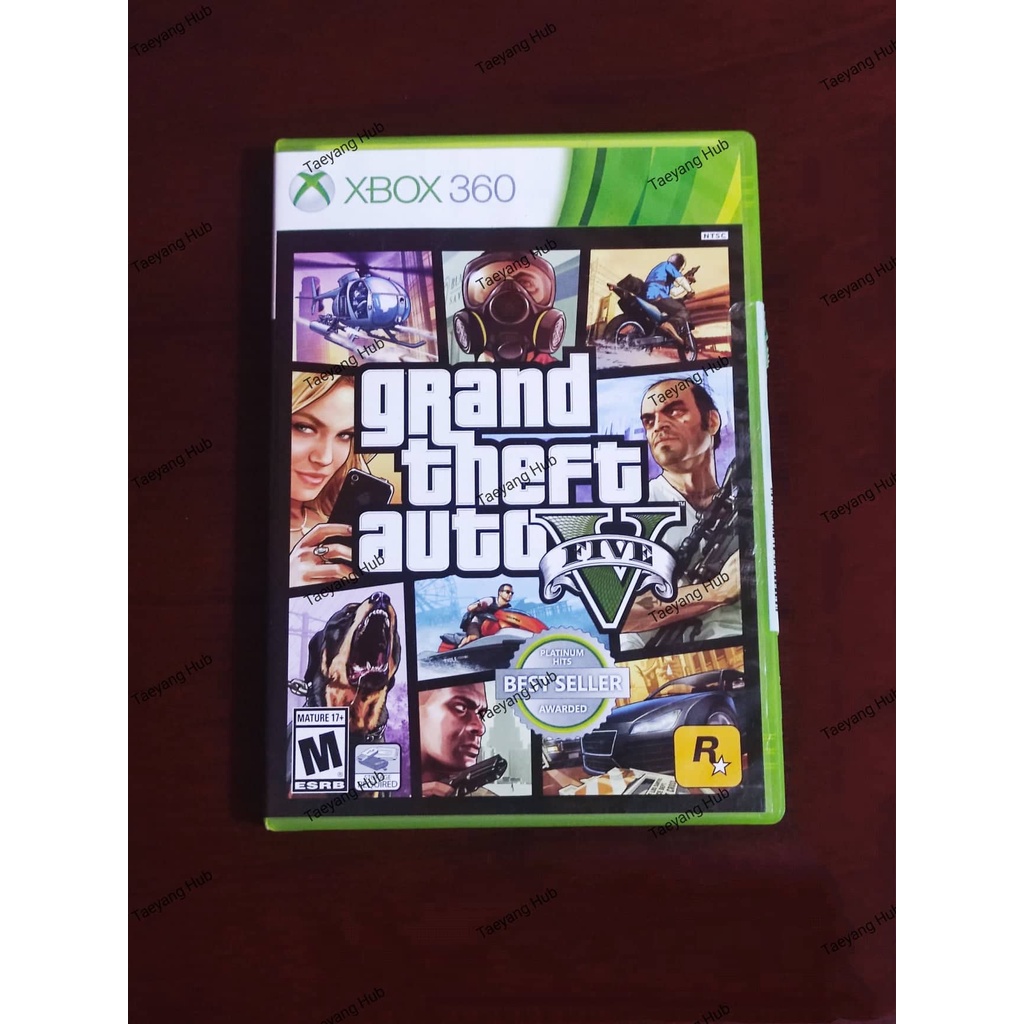 Grand Theft Auto V / GTA V Xbox 360 Shopee Philippines