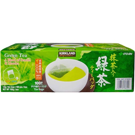 KIRKLAND SIGNATURE ITO EN GREEN TEA Leaves 100TeaBags 150g Shopee Philippines