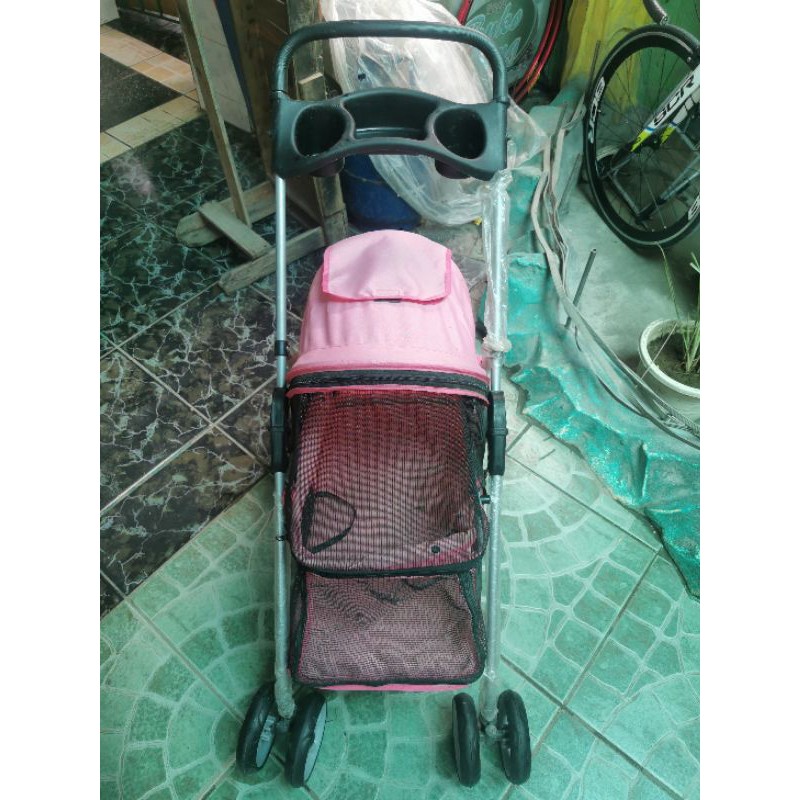baby stroller with dog carrier