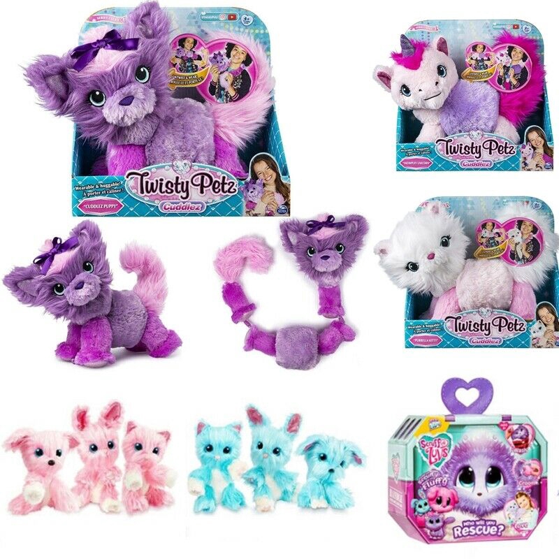 twisty petz stuffed animals