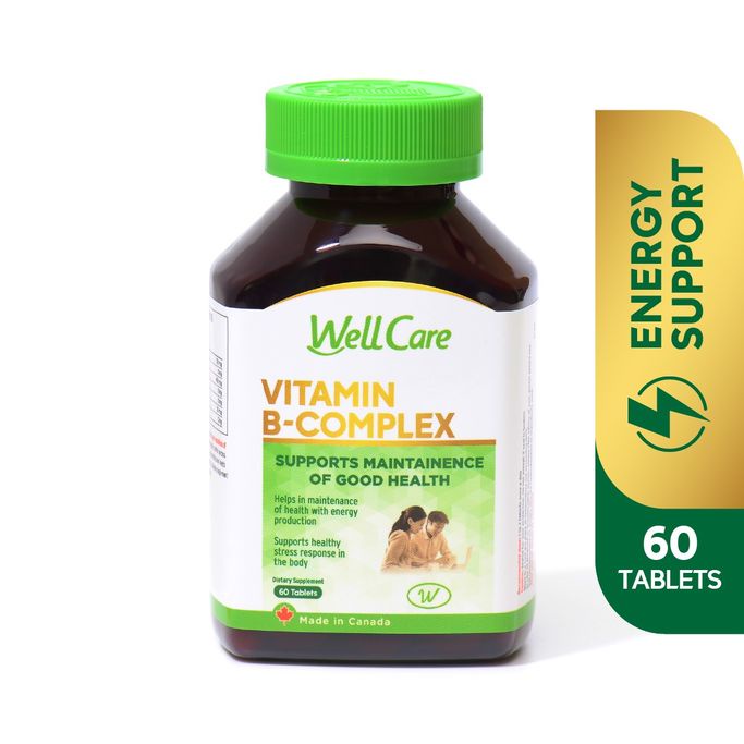 WellCare B-Complex (60 Tablets) | Shopee Philippines