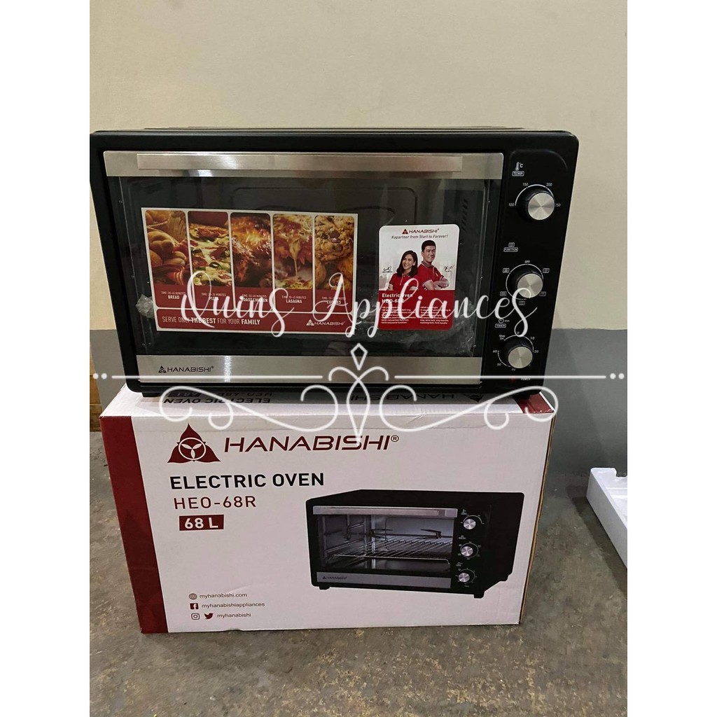 HEO68R HANABISHI ELECTRIC OVEN 68 LITERS Shopee Philippines