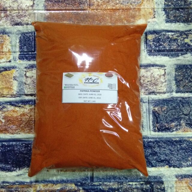 Paprika Powder PURE 100g 250g 500g 1kg Shopee Philippines