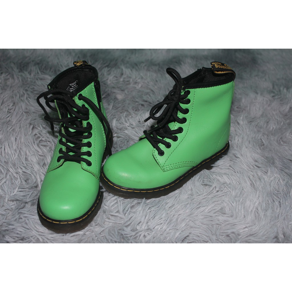 green dr martens